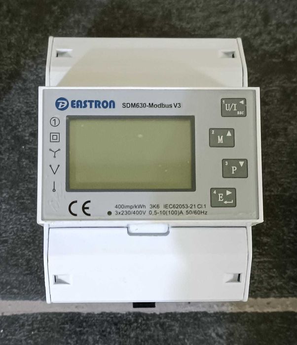 Wattímetro Trifásico Growatt TPM (Eastron)