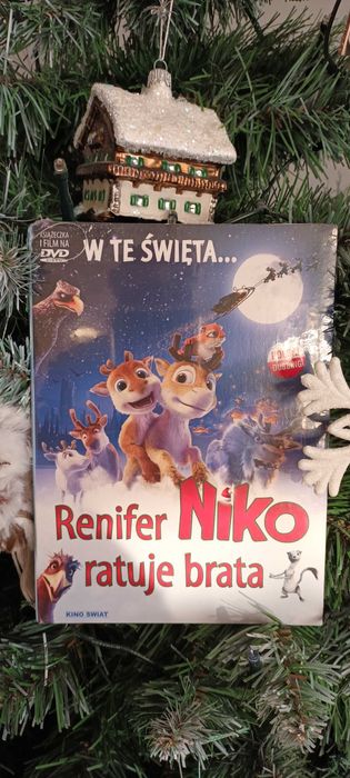 Renifer Niko ratuje brata DVD Nowy w folii