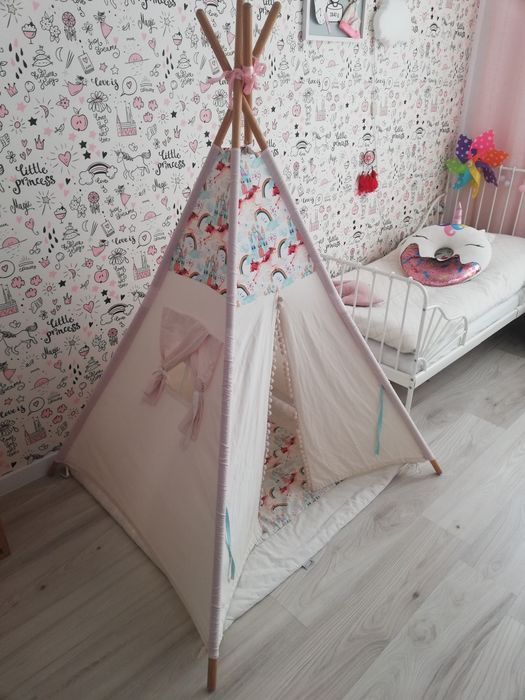 Namiot tipi dla dziewczynki