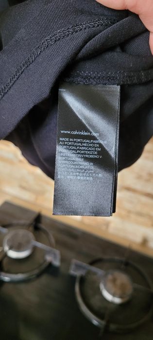 Oryginalna czarna damska koszulka t-shirt Calvin Klein Xs