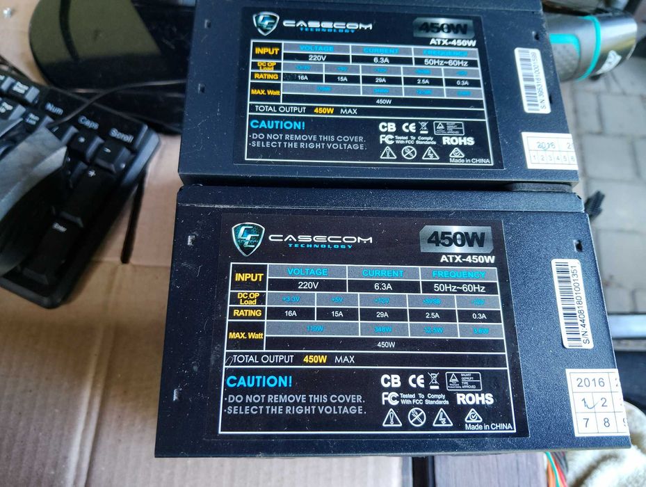 Блок живлення 450Вт 2Е, Frime, CaseCom, 1STPlayer