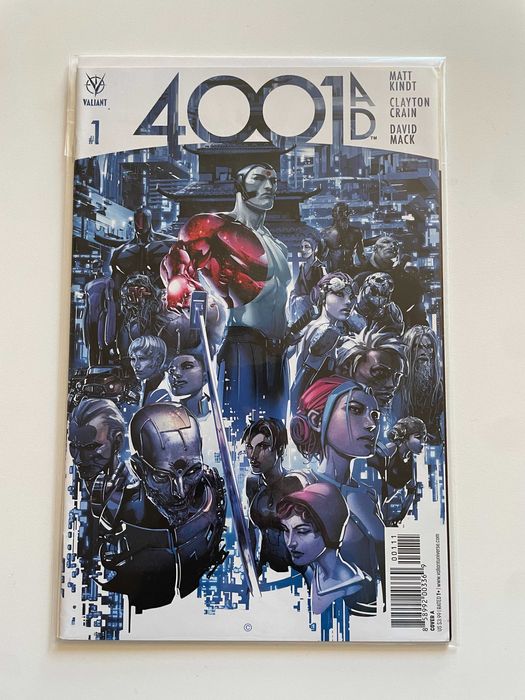 4001 AD #1 Valiant Comics