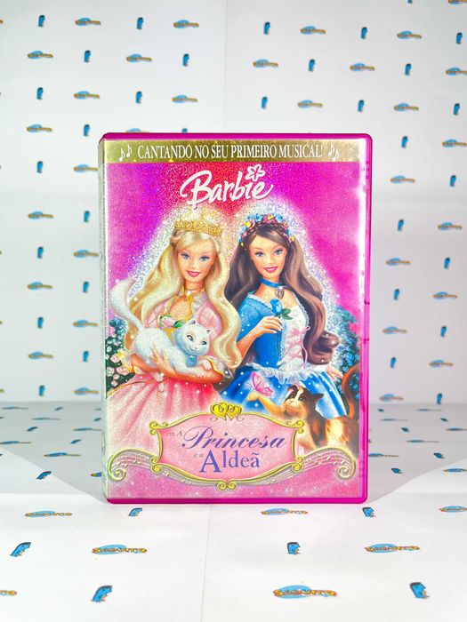 DVD Barbie em A Princesa e a Aldeã