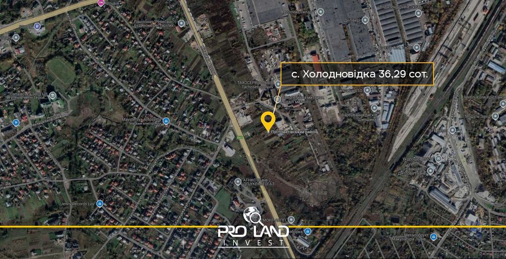 продаж ділянки в с. Холодновідка 36,29сот