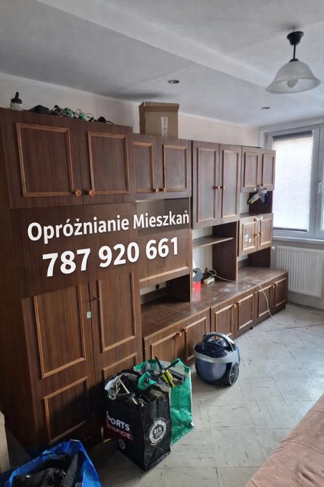 OPRÓŻNIANIE MIESZKAŃ, wywóz śmieci, wywóz gruzu, sprzątanie piwnic