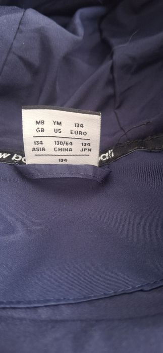 Куртка new balance дитяча 134