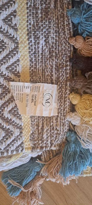 tapete colorido 50x100