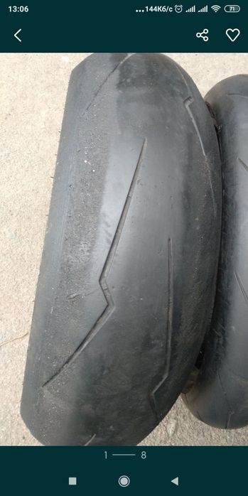 120/70/17 Mishelin power RS мото Pirelli