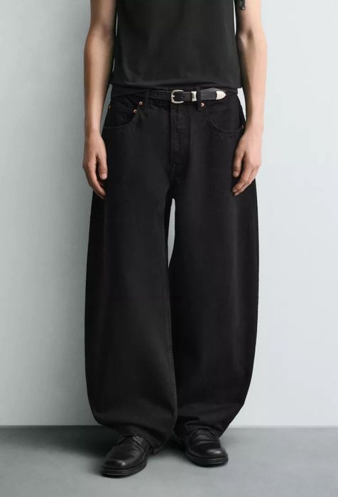 Широкі Джинси Zara Balloon Fit Зара Балон Супер Беггі Super Baggy