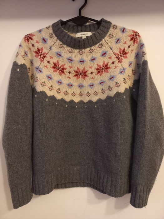 Norweski sweter 100% wełna