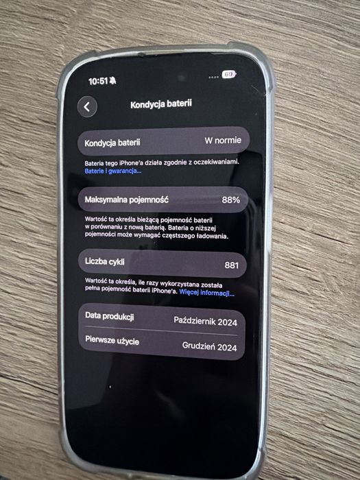 Iphone16 Stan Prawie idealny