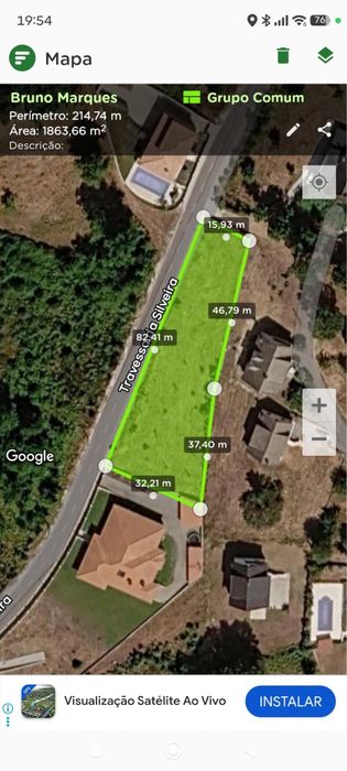 Terreno construçao