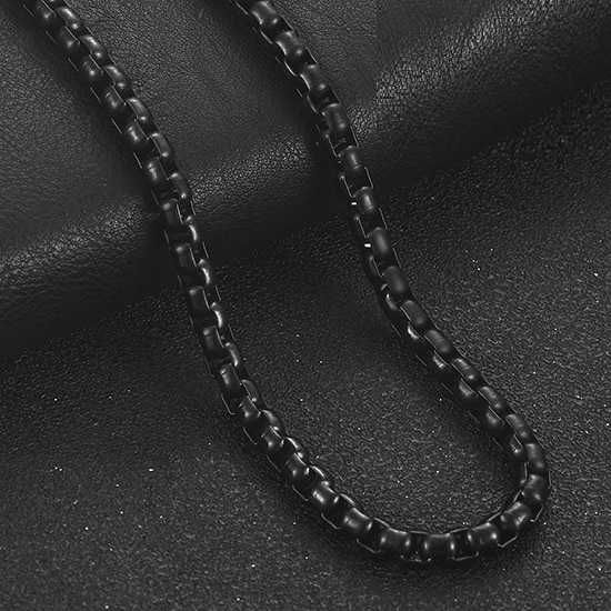 Ланцюжок на шию 3, 4, 5мм (по 60см) з медичної сталі кулон