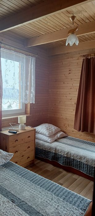 Wynajem pokoi z widokiem na jezioro.