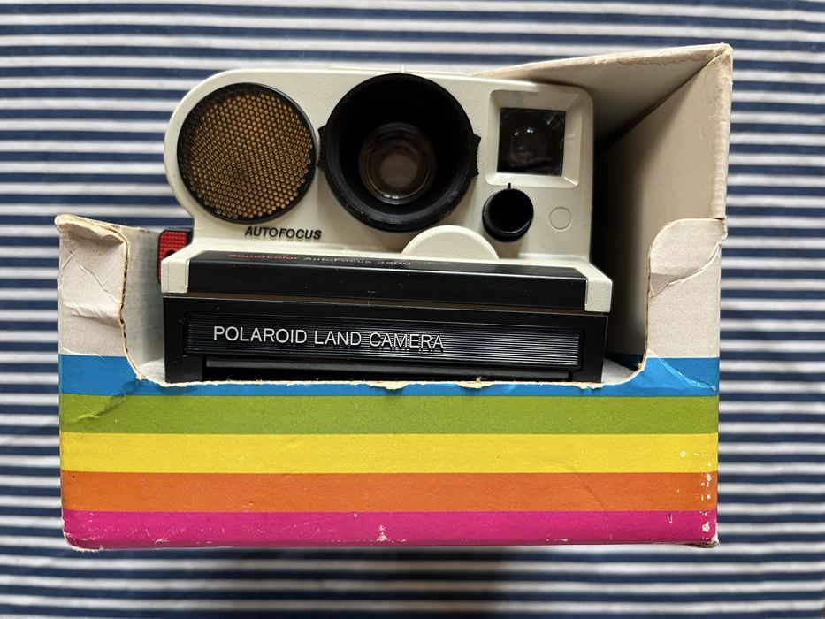 Aparat Polaroid SuperColor AutoFocus 3500 z lampą błyskową
