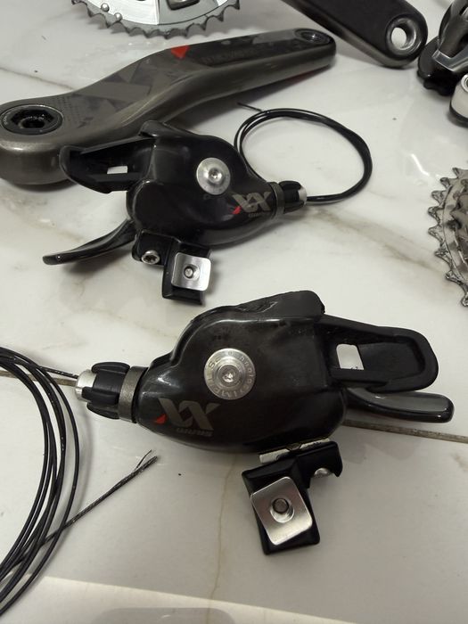 Grupa napęd Sram Truvativ XX Carbon 2x10  Oryginał Wzorowy stan