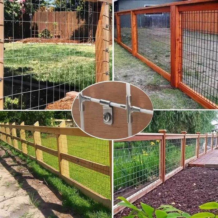 Grampos para fixar rede de metal 300 e Parafusos 300