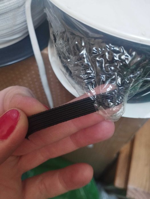 Rolos de elástico retrosaria