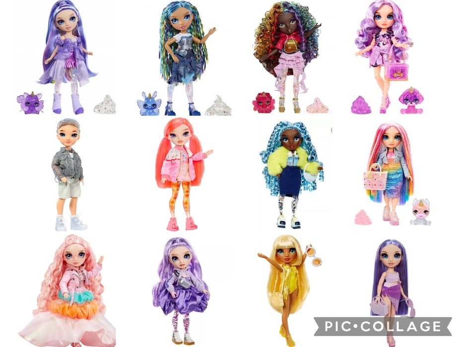 Ориг Rainbow high dawn slime sparkle лол shimmers слайм bella winter