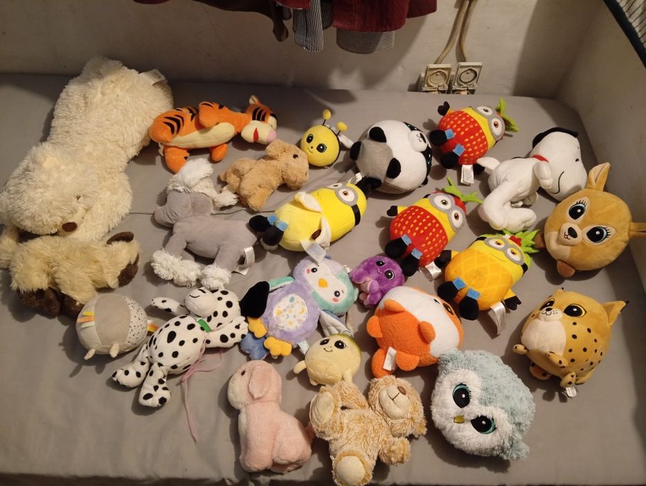 Kit de peluches semi-novos
