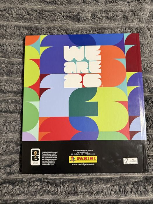 Hardcover album Panini FIFA World Cup 2026