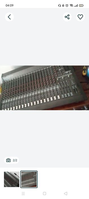 Mixer Behringer eurodesk