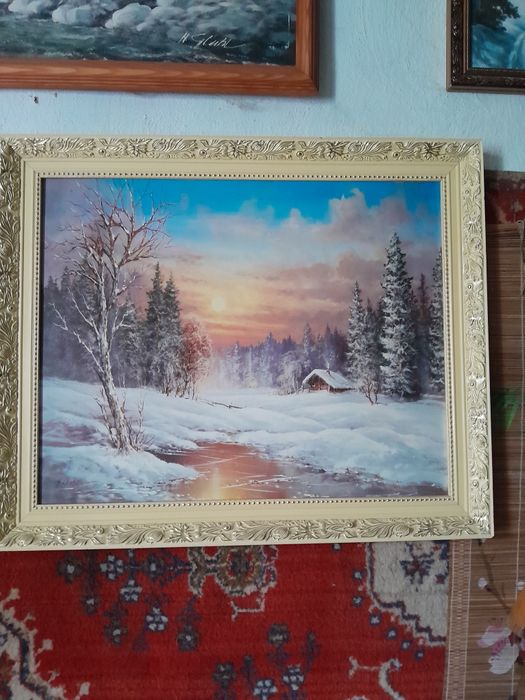 Картины репродукции.по дереву.