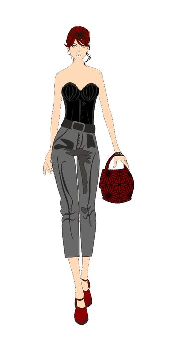 Croquis de moda  Eleganchic