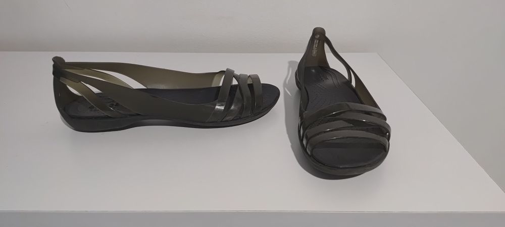 Baleriny crocsy czarne 36/37