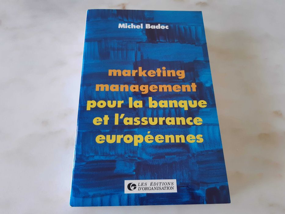 Livro Marketing Management p/ Banque et L'Assurance,ed.única,esgotado