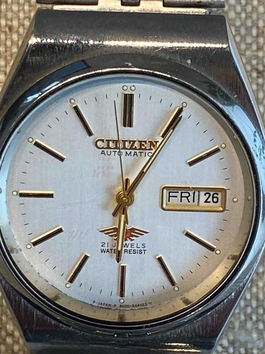 Rzadki zabytkowy zegarek "Citizen " 21 kamieni mechaniczny.