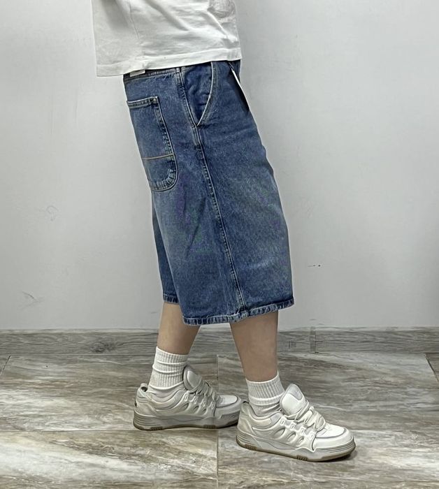 Нові широкі шорти джинсові BAGGY shorts rap широкие шорты Jaded London