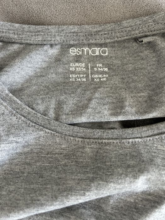 Szara sukienka Esmara