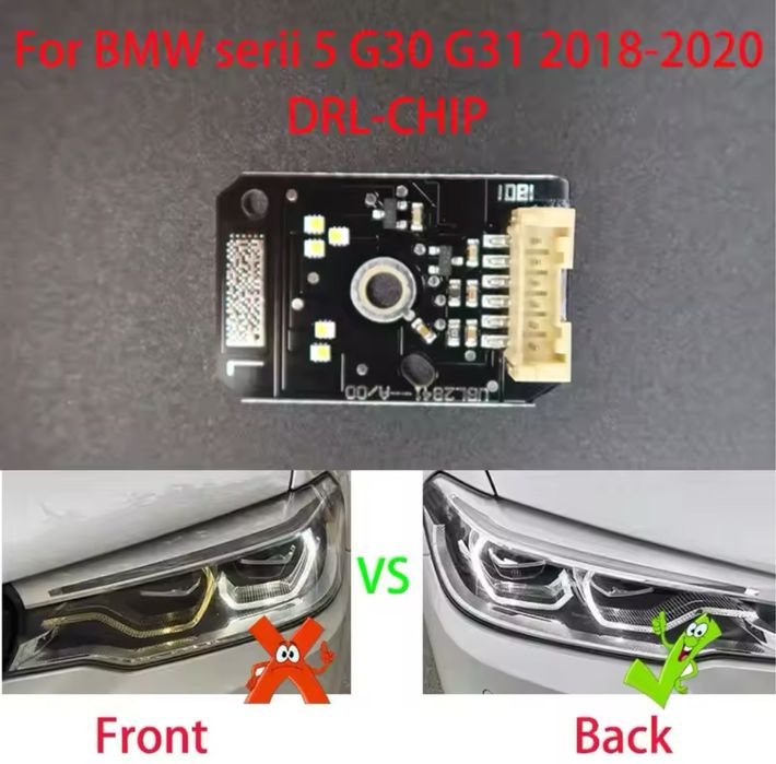 Світловоди, плати дхо drl, для BMW 5 серії G30 G31 G38 2018-2020 led