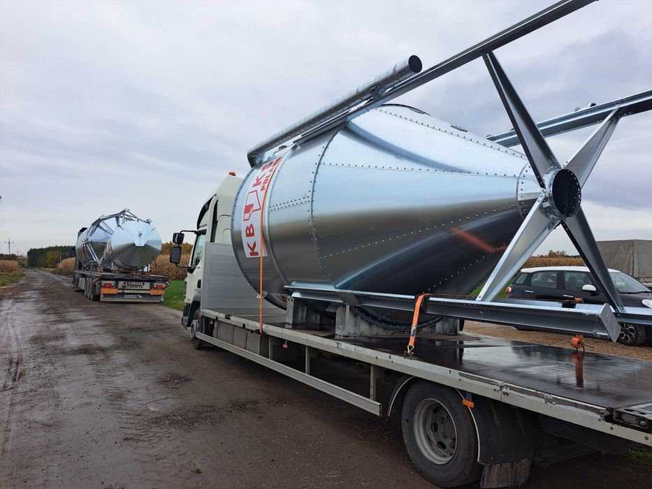 Silos paszowy kbks poland złożony 13t