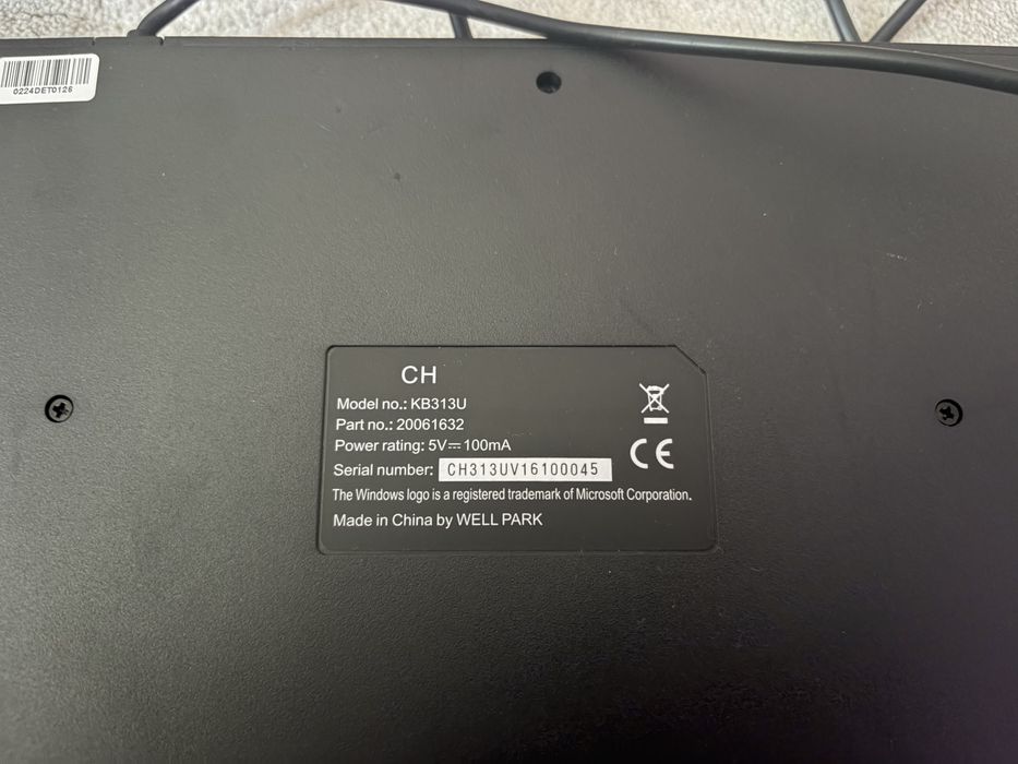 Klawiatura przewodowa USB