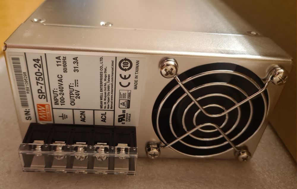 Блок живлення промисловий Mean Well SP-750-24, MeanWell DC 24V