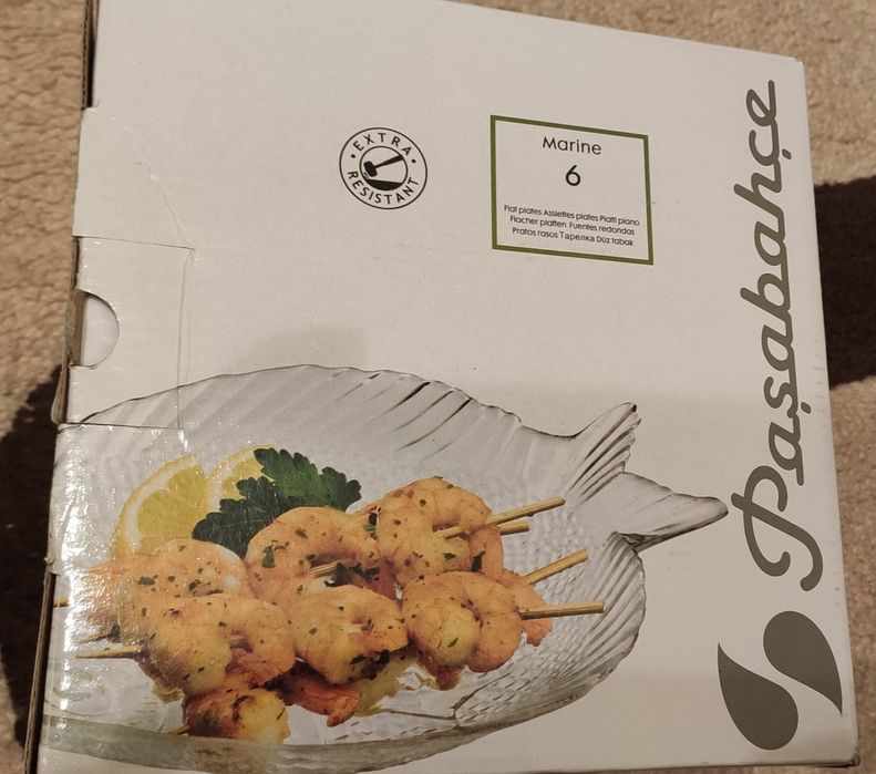 Набір набор тарелок риба рыба Pasabahce Marine6 штук