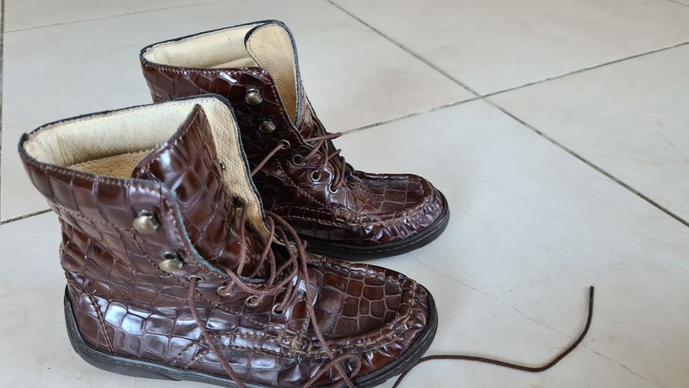 Skórzane wiosenne buty NATURINO,roz.29