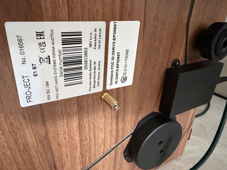 Програвач вінілу Pro-Ject E1 BT