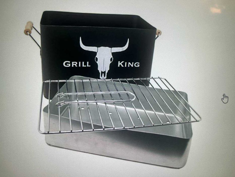 Портативний вугільний гриль барбекю ProGarden Grill King. Новий