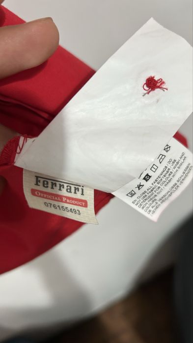 Camisa scuderia ferrari f1 2018