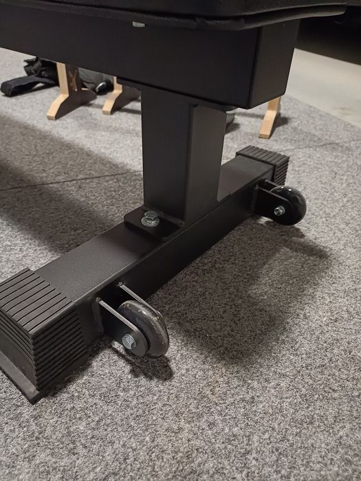 Ławka płaska do ćwiczeń + akcesoria OKAZJA !