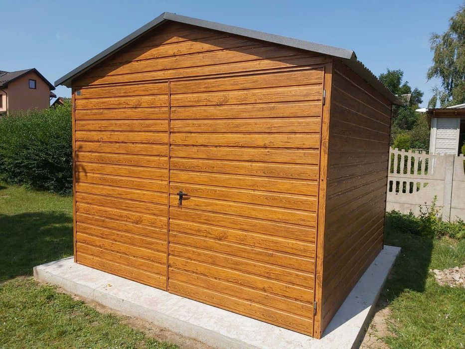 Garaż Blaszak 6x5 PREMIUM Blaszak Garaże blaszane 3x5 4x5
