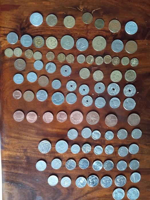 Monety różnorodne.