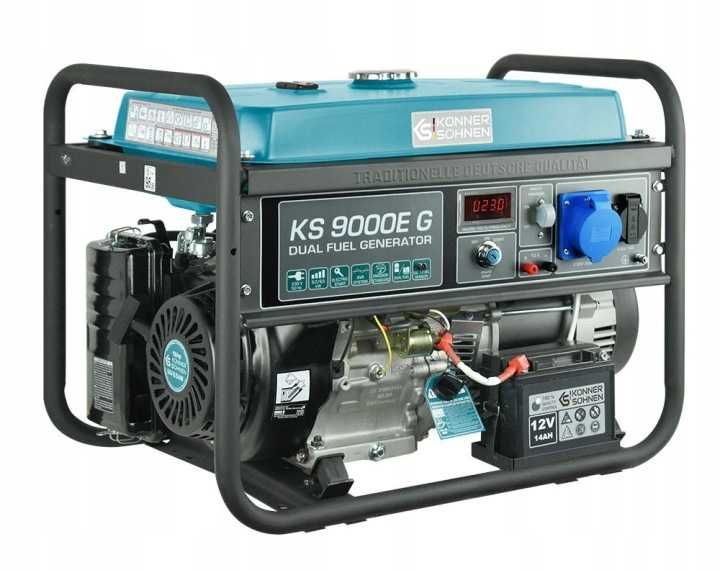 Agregat prądotwórczy KS 9000E G DUAL FUEL LPG / benzyna Könner & Söhnen