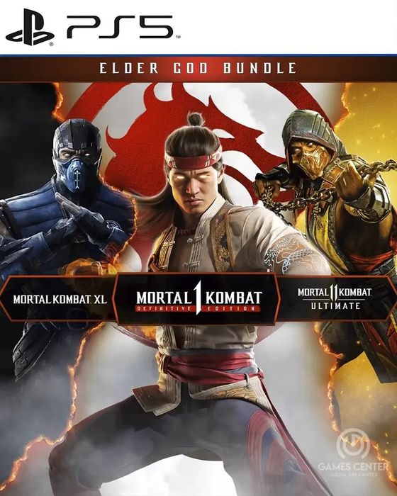 Mortal Kombat Bundle, Всі 3 частини разом, Гра Для PS4/PS5, Не Диск!