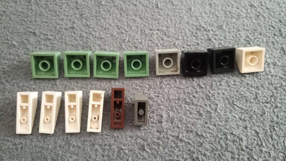 LEGO klocek klocki skos skosy 14 szt 14 szt