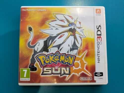 Pokemon Sun (Nintendo 3DS, 2016) envio correio registado grátis