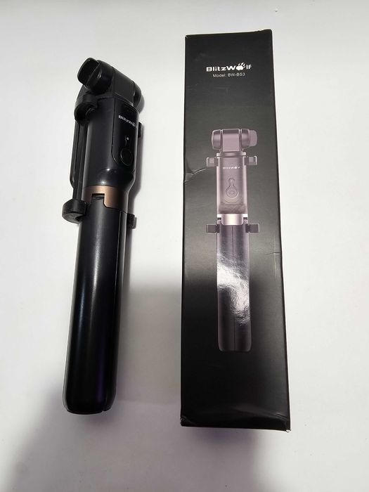 Селфі-стик, монопод Blitzwolf BW-BS3 з Bluetooth керуванням